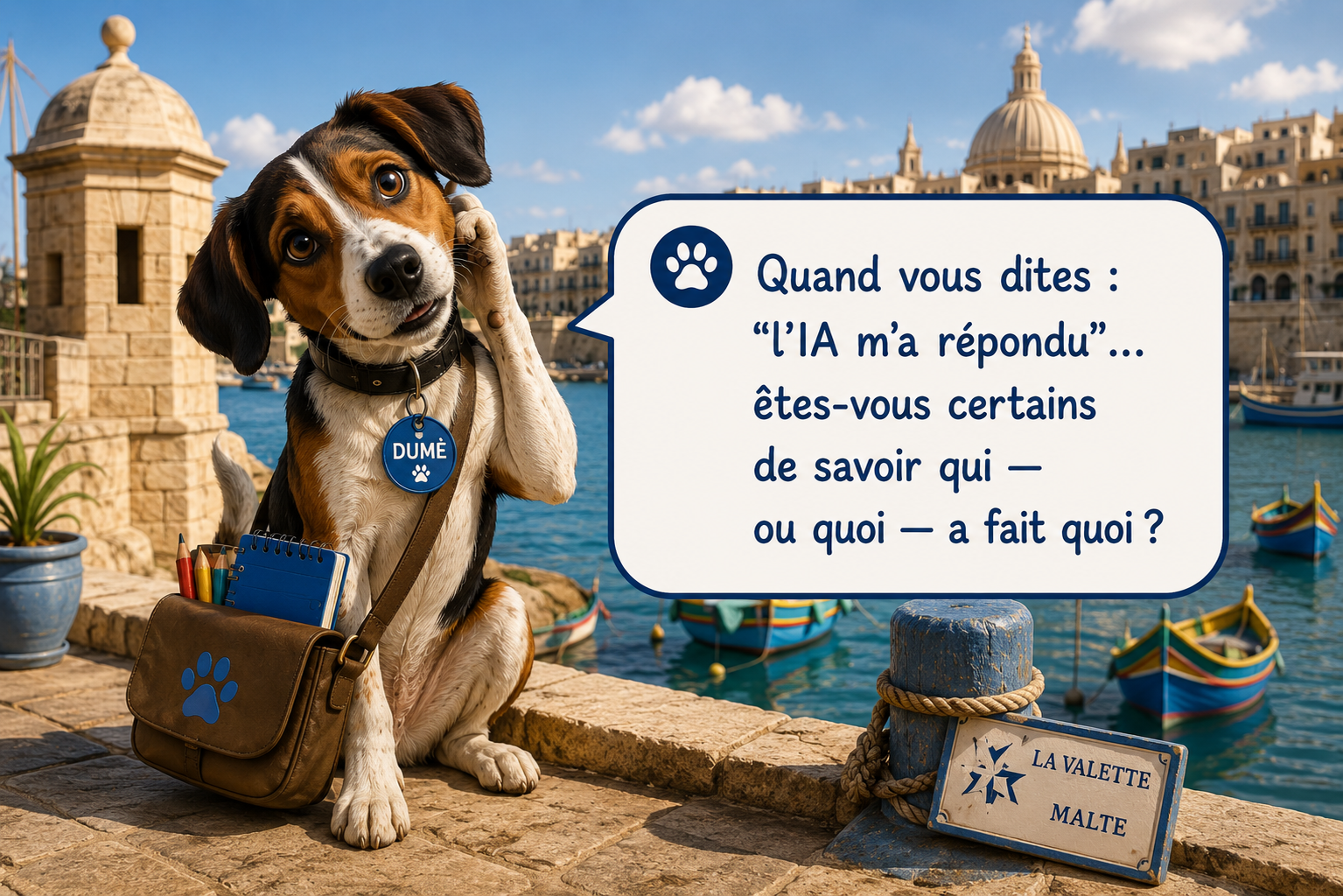 Dumè / Question — La Valette, Malte