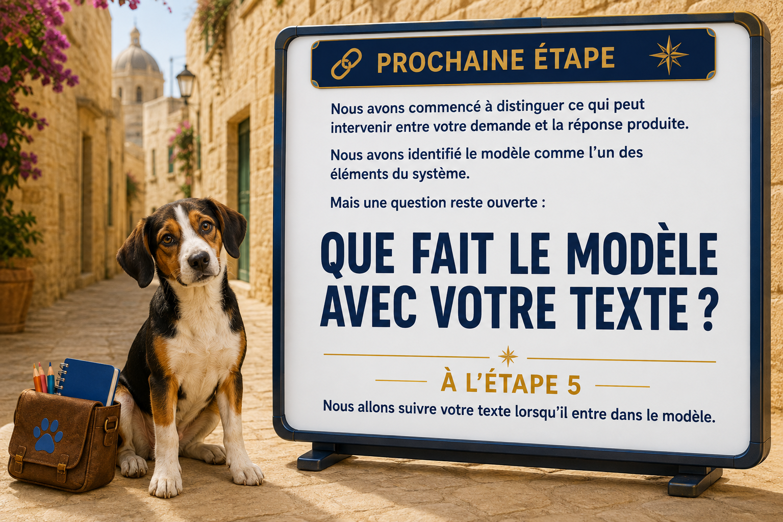 Prochaine étape — Étape 5